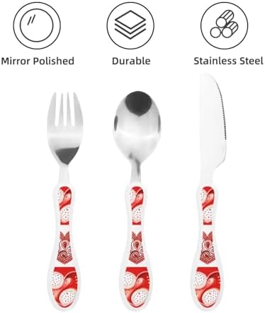 Valentines Day Heart Flatware Set