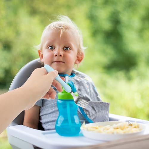 BESTonZON Metal Spoon and Fork Set with Pouch