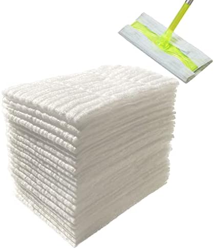 JEBBLAS Disposable Mop Cloth 120 Count for Easy Floor Maintenance