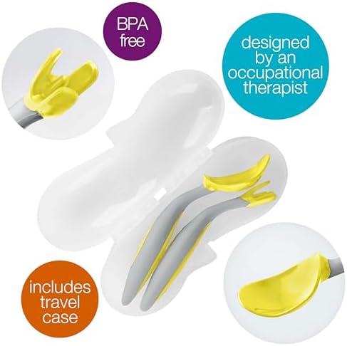 BOW Toddler Cutlery Set with Travel Case