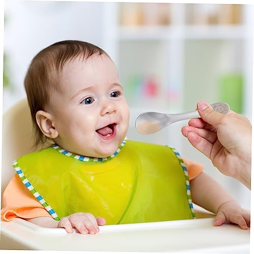 Cabilock 4-Piece Set Kids Cutlery Spoon