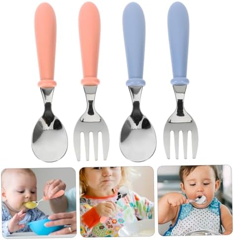 4-Piece Flatware Set - Sleek Compact and Sustainable for Mealtime