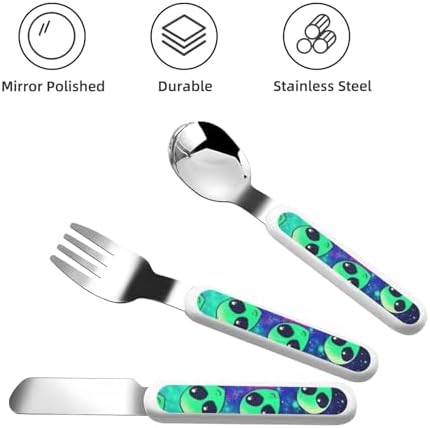 Stainless Steel Flatware Set with Travel Case