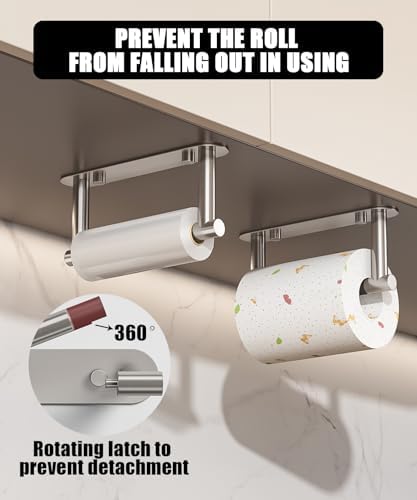 Swivel Toilet Paper Holder - Sturdy Space-Saving