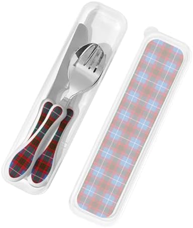 Royal Stewart Edinburgh District Tartan 1 Kids Utensil Set
