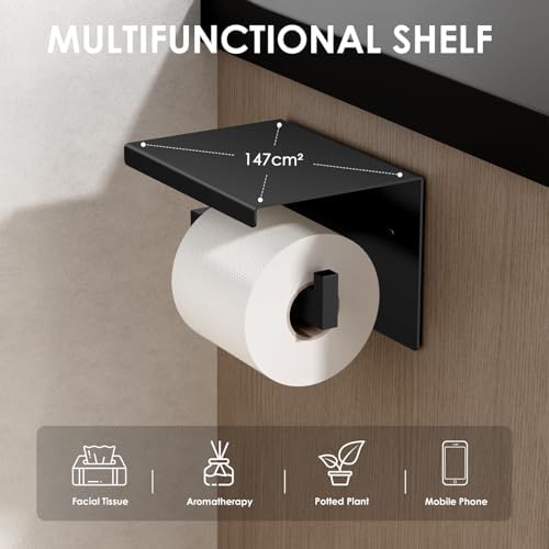 Sleek SUS304 Toilet Paper Holder