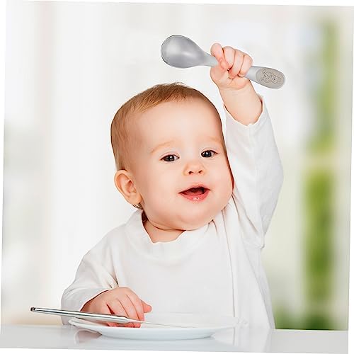 Cabilock 4-Piece Set Kids Cutlery Spoon