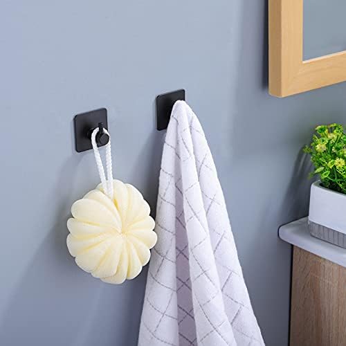 Taozun Towel Bar Black - Compact Sturdy Towel Organizer
