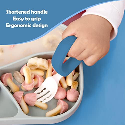 HIWOOD Baby Feeding Training Set with Travel Case