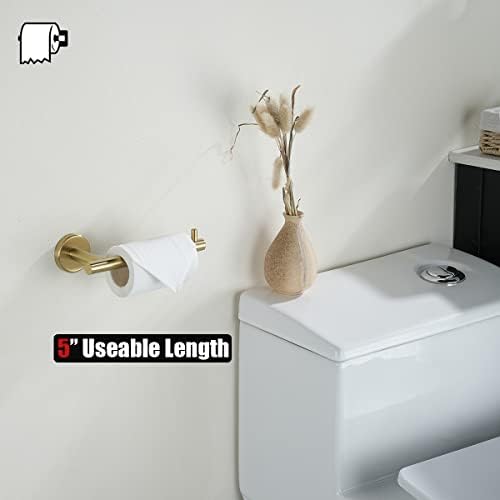 JQK Gold Toilet Paper Holder