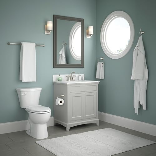 Delta ARV64-DN Arvo 4-Piece Bath Hardware Set Brushed Nickel