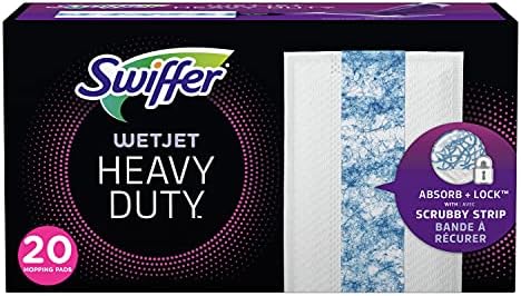 Swiffer WetJet Heavy Duty Mop Pad Refill 20 Count