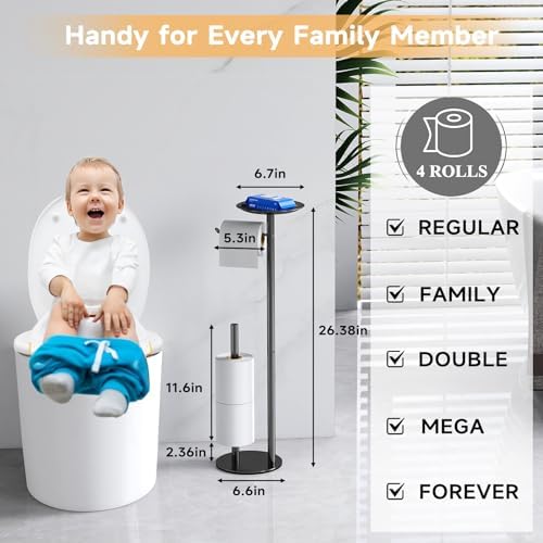 FLE Toilet Paper Holder Stand