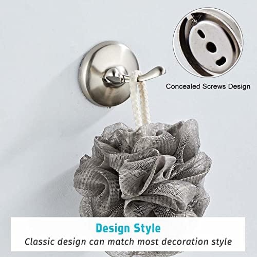 4-Piece Adjustable Bathroom Accessory Set