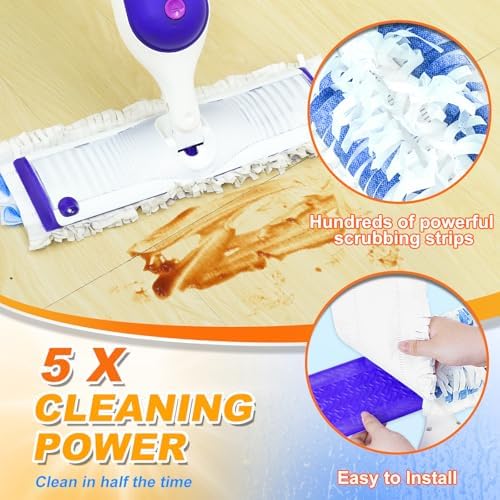 10 Pack Disposable Mopping Pad Refills for Swiffer PowerMop