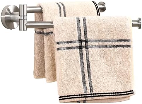 KES Swivel Towel Bar Rust-Proof Space-Saving Easy Install