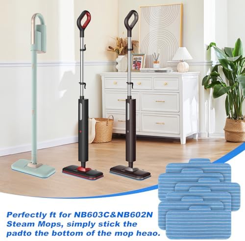 NB602N Replacement Steam Mop Pads 6 Pack