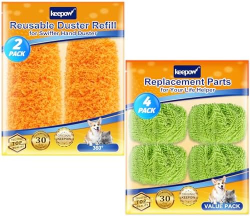 Reusable Microfiber Mop Pads for Swiffer Sweeper Duster