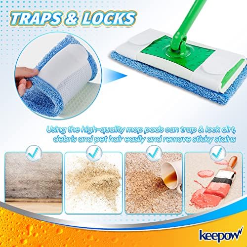 Reusable Swiffer Mop Pad 125 Microfiber Refill