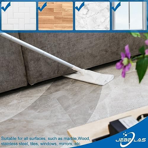 JEBBLAS Disposable Mop Cloth 120 Count for Easy Floor Maintenance