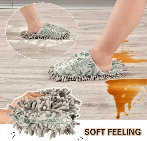 Kigai Microfiber Slippers Soft Durable Floor Cleaners