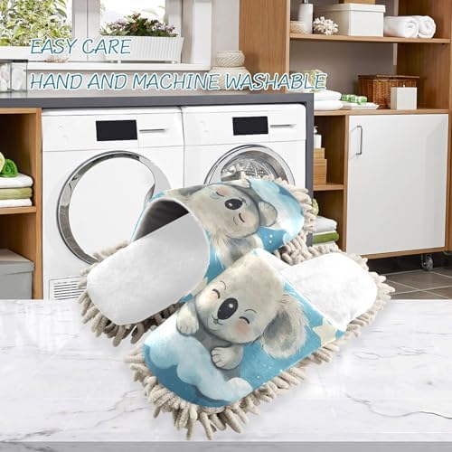 Perfect Pair of Cozy Koala Mop Slippers