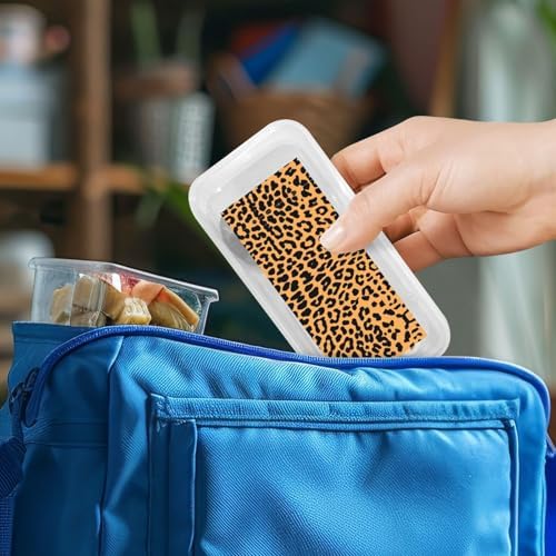 Giraffe Print Flatware Set with Travel Case