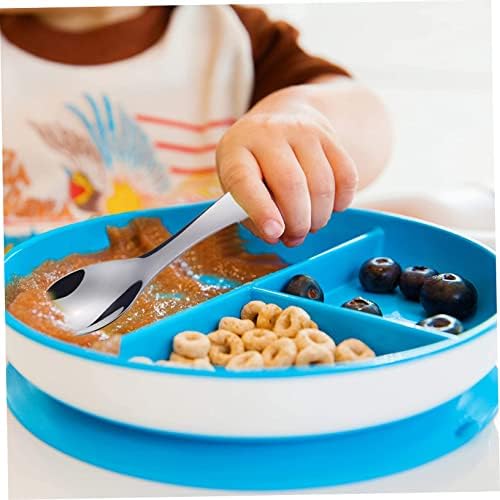 KICHOUSE Set of 4 Boys Girls Fun Cutlery Flatware for Children