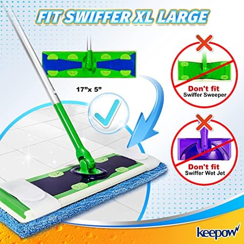 KEEPOW XL Wet Pads for Swiffer XL