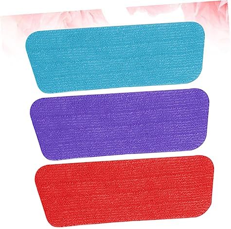 3-Pack Fibre Mop Heads for Storage