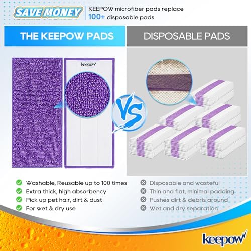 Quickly Clean with Swiffers 6-Pack Mop Pads