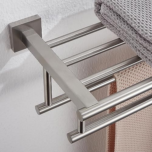 RTCUL Bath Towel Hanger 24 Inch Double Bar