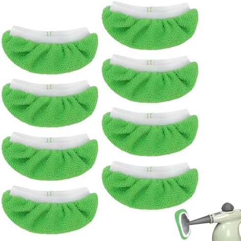 8-Piece Reusable Steam Mop Pads for Bissell Wagner Comforday etc