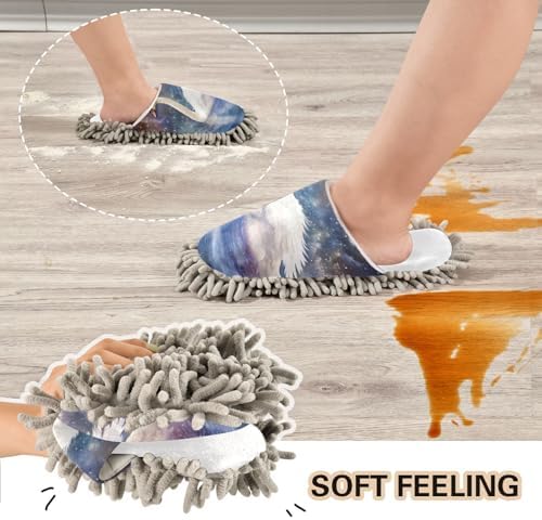 White Swan Mop Slippers for Easy Floor Cleaning 1