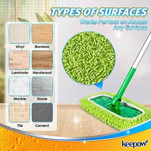 Reusable Microfiber Mop Cloth for Swiffer Sweeper