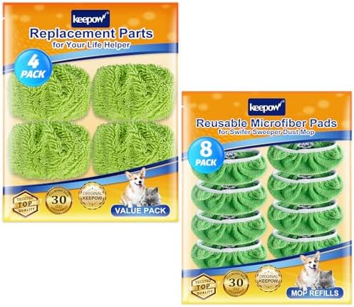 Reusable Wet Pads for Swiffer Moped Easy Hard Floor Cleaning