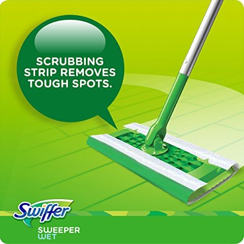 Swiffer Sweeper Wet Mopping Pad - 12 Count White Refill