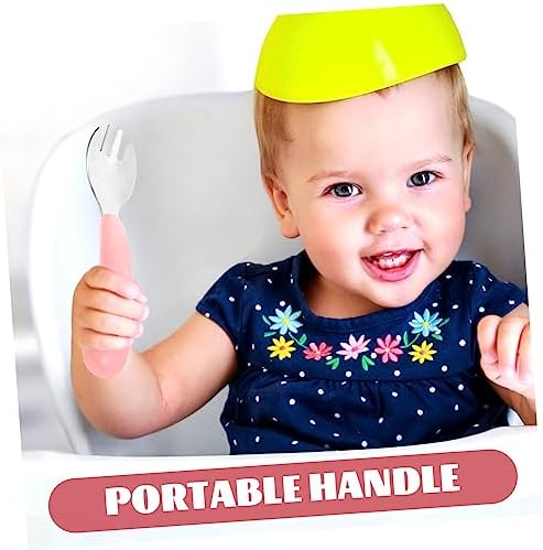 Simple Safe and Durable Fork and Spoon Set for toddler