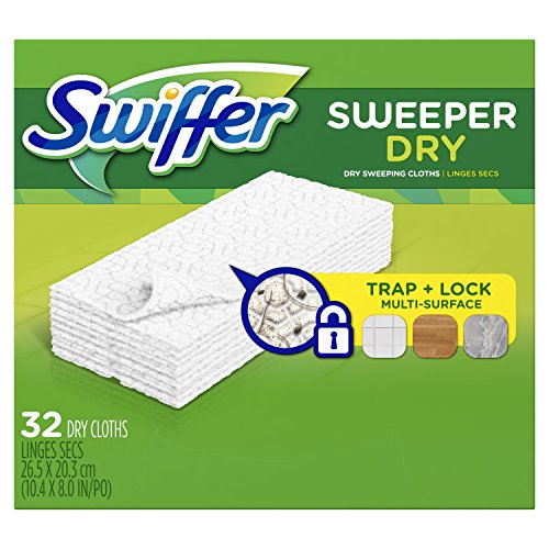 Swiffer Sweeper Dry Sweeping Pad Refill 32 Count