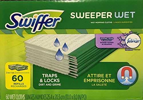 Swiffer Sweeper Wet Refills Choose Your Scent 64 ct