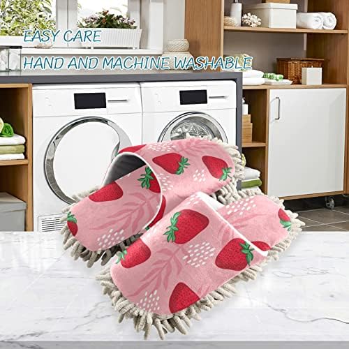 Kigai Microfiber Cleaning Slippers Fun Summer Mop Slipper for MenWomen