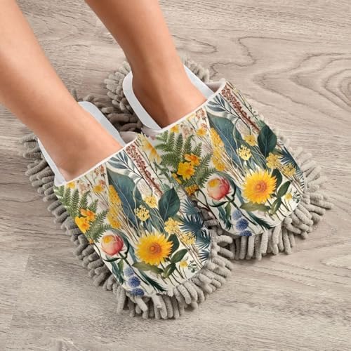 Welcome to RunningBear Soft Quiet Mop Slippers for Home Floors