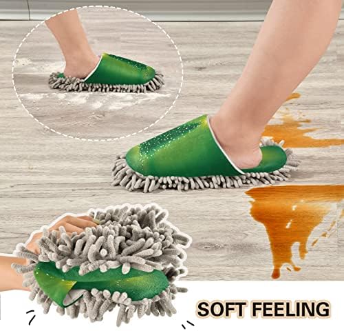 Xigua Microfiber Cleaning Slippers - gentle on floors and skin