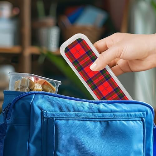 MacGillivray Modern Tartan Portable Kids Utensil Set