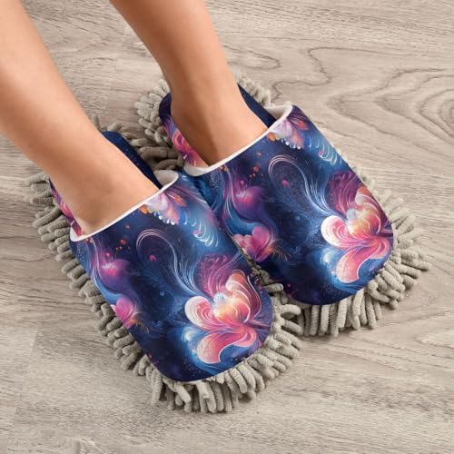 FLildon Microfiber Cleaning Slippers Dark Smogbound