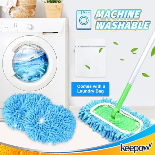Compact Reusable Wet Pad Compatible with Swiffer Sweeper Mop
