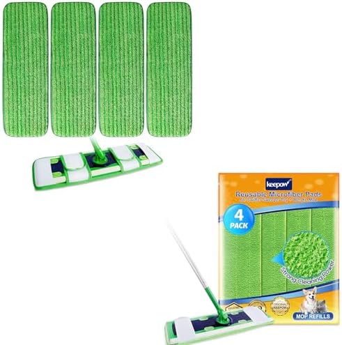 KEEPOW XL Wet Pads for Swiffer XL Multi-Purpose Durable Mop Pads