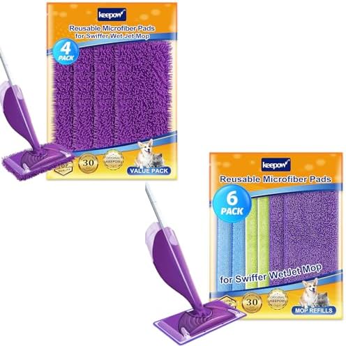 10 Pack Refills for Swiffer Wet Jet Mop
