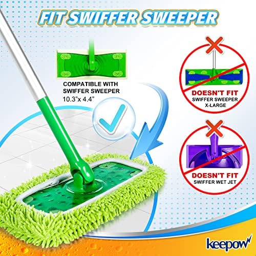 Reusable Microfiber Mop Cloth for Swiffer Sweeper
