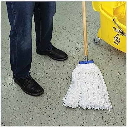 Strap-On Lie-Flat Wet Mop Head